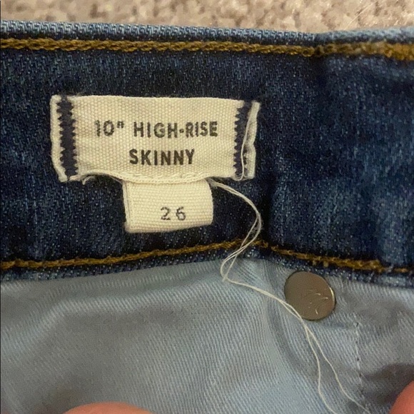 Madewell High Rise Skinny Jeans - Picture 3 of 3